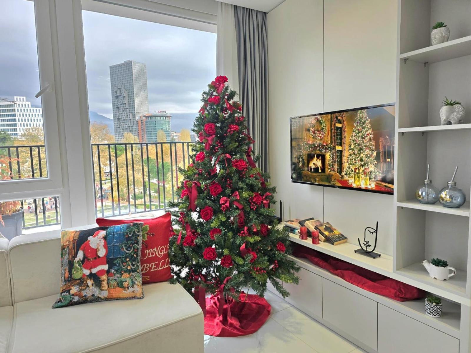 Penthouse With A City View Тирана Екстер'єр фото